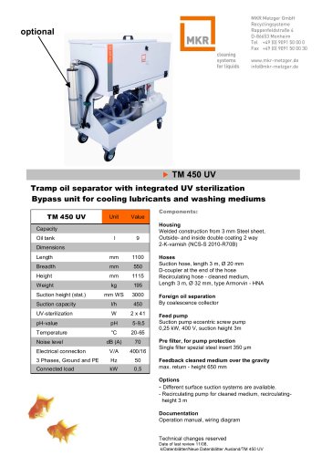 TM 450 UV