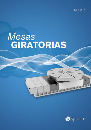 Mesas giratorias