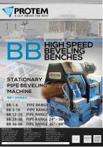 BB Series - High speed beveling benches