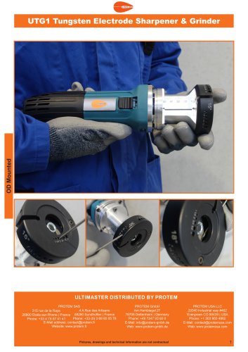Tungsten Electrode Sharpener & Grinder UTG1