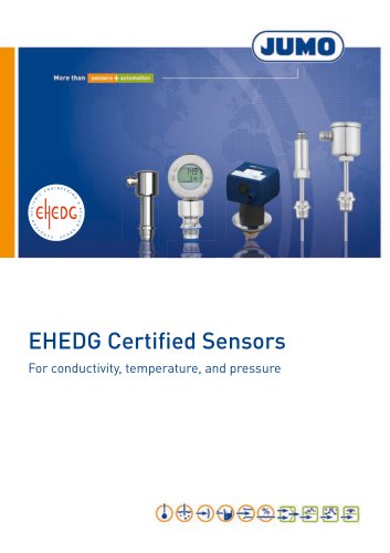 EHEDG Certified Sensors