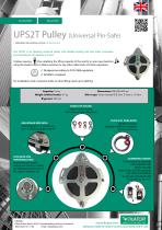 UPS2T reeving and deflection pulley