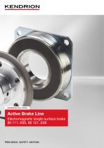 Brochure | Active Brake Line | Single-surface brake