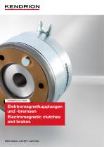 Brochure | INTORQ 14.110 | Electromagnet Clutches & Brakes