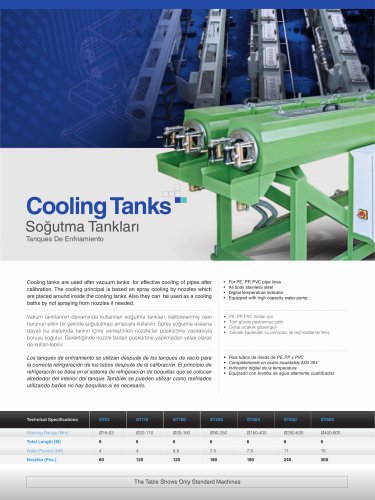 Cooling Tanks