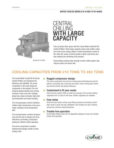 Chiller, Water (205SK - 463SK)