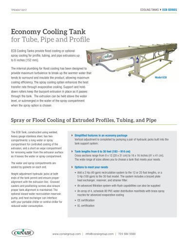 Economy cooling tank