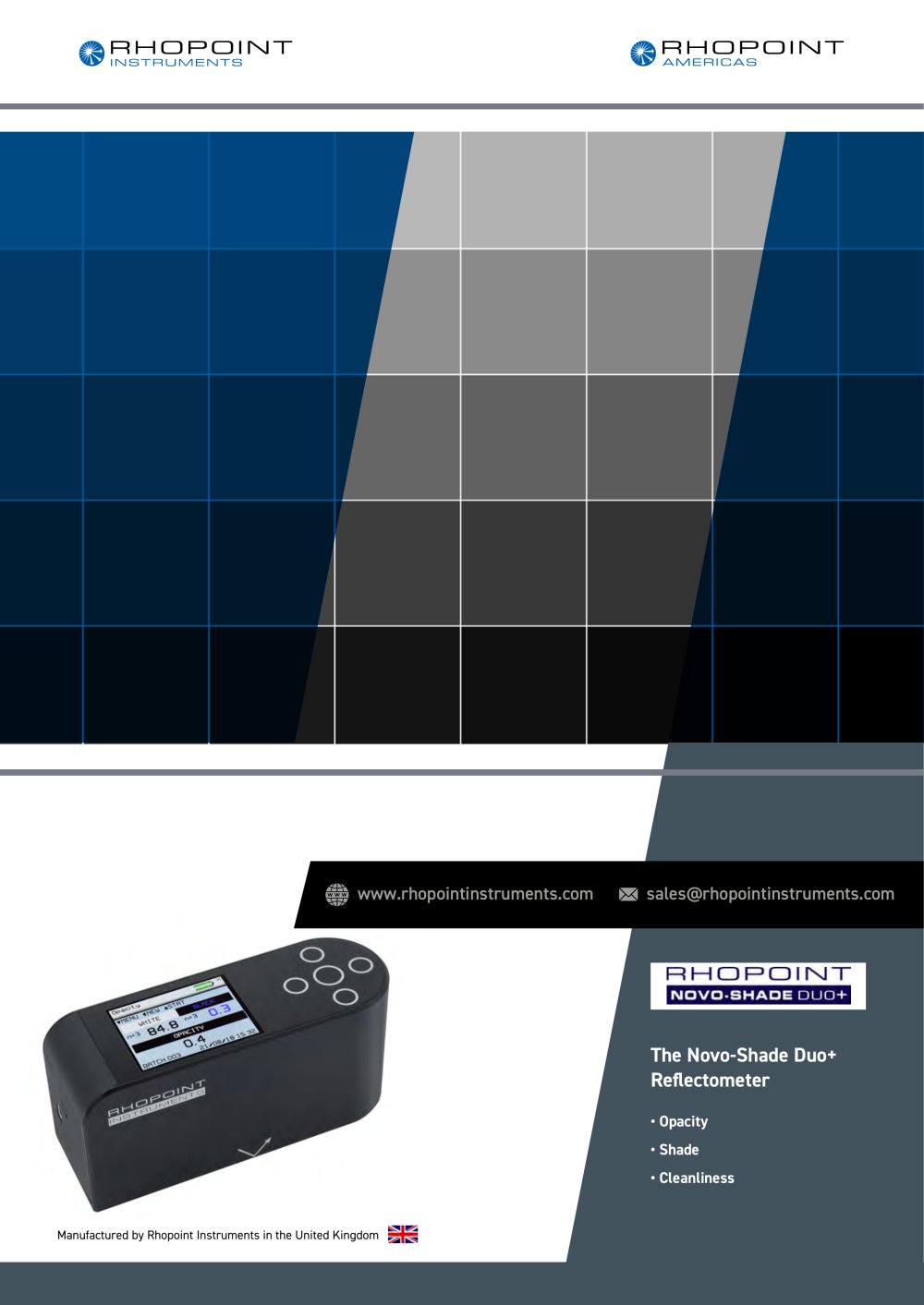 Novo-Shade Duo+ - Rhopoint Instruments