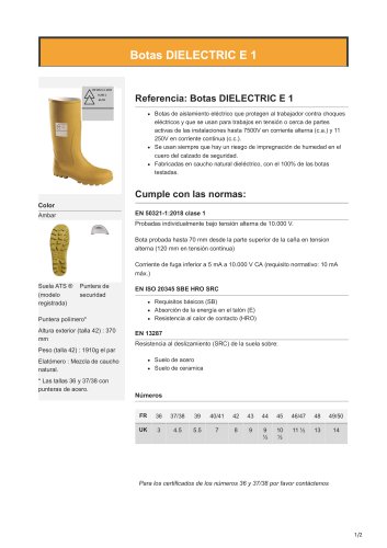 DIELECTRIC E1