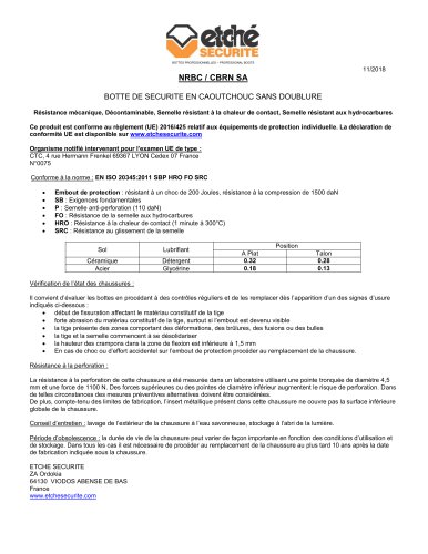 NRBC/CBRN SA