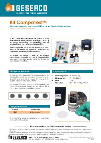 Kit CompaTest™