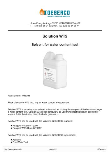 Solution WT2