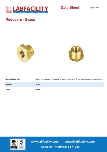 Reducers - Brass