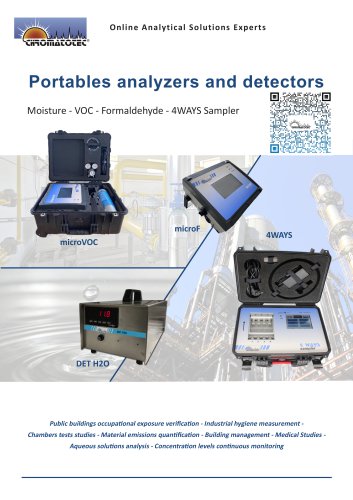Portables analyzers and detectors