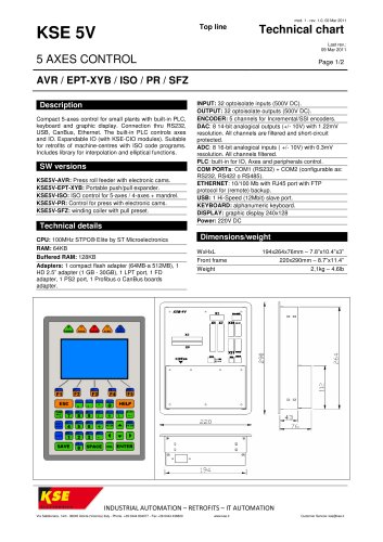 KSE-5V Data Sheet