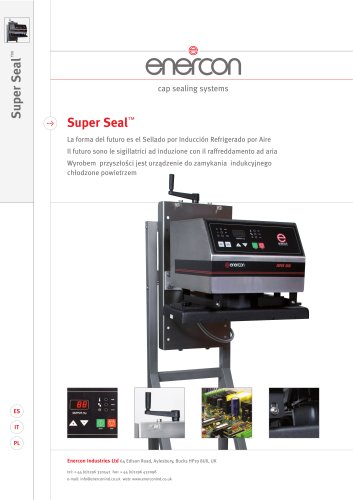 Super Seal Induction Cap Sealing Machine