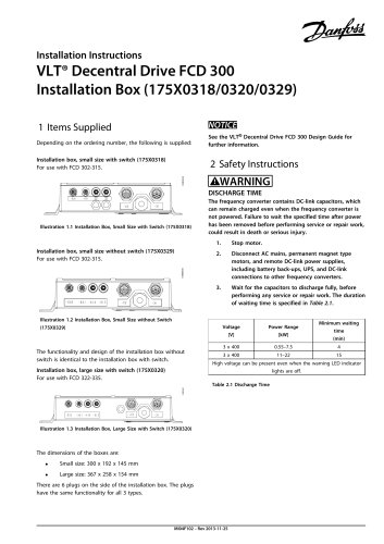 VLT® Decentral Drive FCD 300