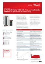 El VLT® Soft Starter MCD 600 ofrece un rendimiento superior en aplicaciones de velocidad fija - 1