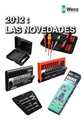 Éstas son las novedades 2012