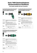 Herramientas dinamométricas Por un apriete del tornillo controlado dinamométricamente - 16