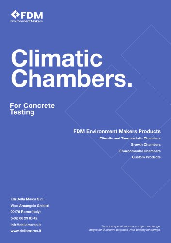 Concrete test chamber