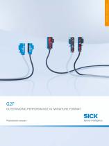 G2F Photoelectric sensors