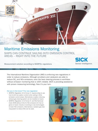 Maritime Emissions Monitoring