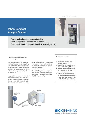 MKAS Compact Analysis system