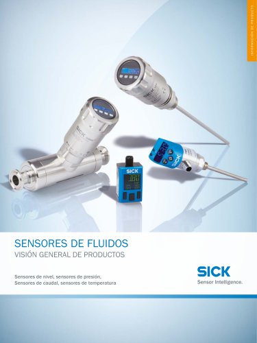 Sensores de Fluidos VISIÓN GENERAL DE PRODUCTOS