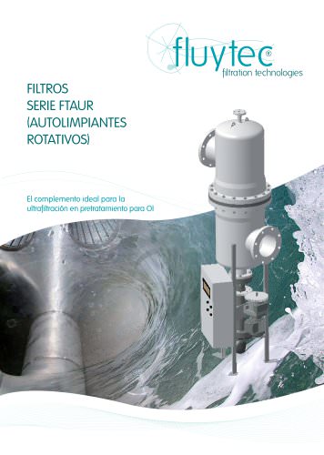 Filtros Autolimpiantes FTAUR (PRFV / ACERO)