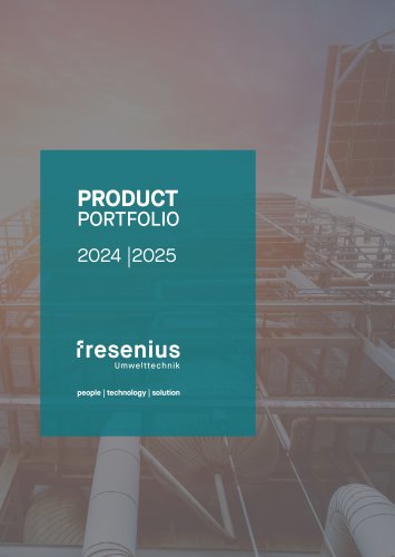 Fresenius Umwelttechnik Product Portfolio 2024