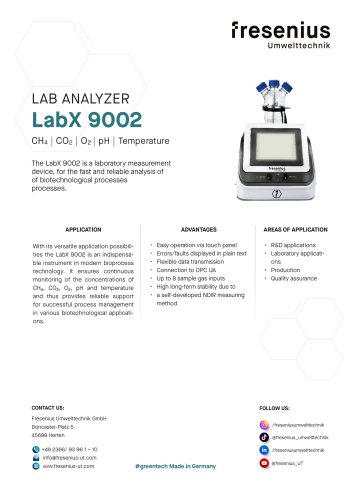 LabX 9002 Data Sheet