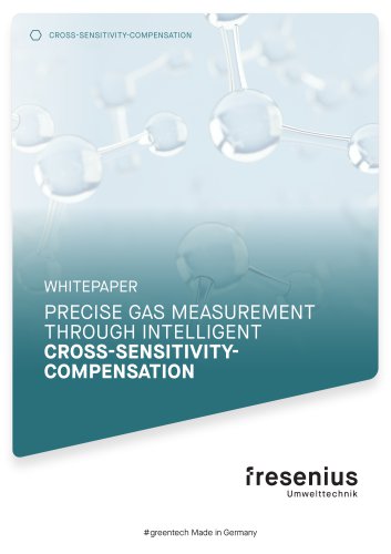 Whitepaper: Cross-Sensitivity Compensation