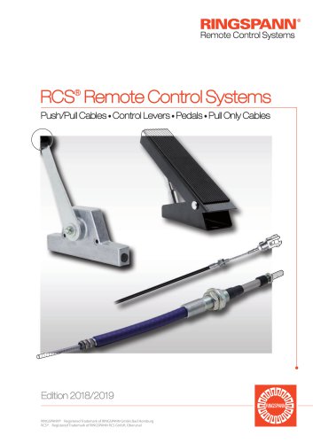 RINGSPANN RCS® Remote Control Systems