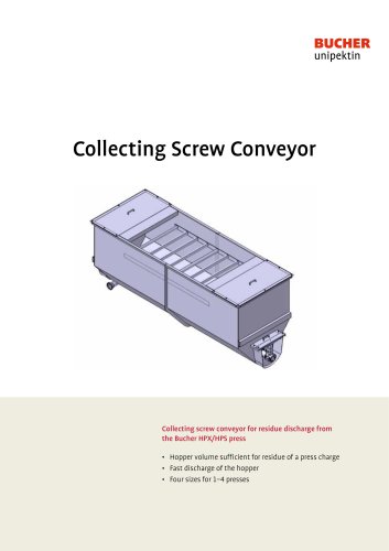 Collecting Screw Conveyor