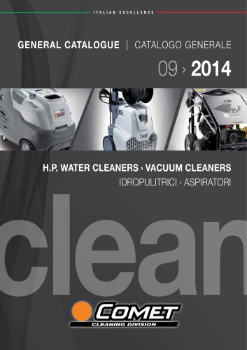 H.P. WATER CLEANERS - VACUUM CLEANERS