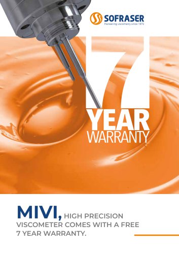 MIVI 7 year warranty