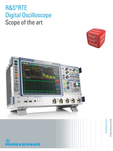 R&S®RTE-B1 Mixed Signal, 400 MHz