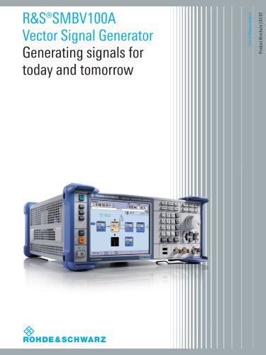 R&S®SMBV100A Vector Signal Generator