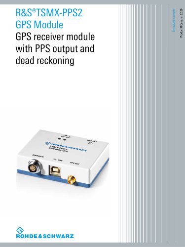 R&S®TSMX-PPS2 GPS Module