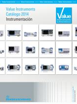 Value Instruments Catalog 2014 Test and Measurement - 1