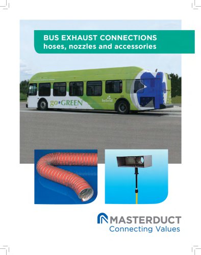 BUS EXHAUST CONNECTIONS hoses, nozzles and accessories