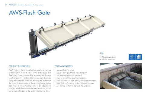 AWS-Flush Gate