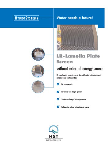 LR-Lamella Plate Screen