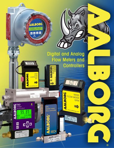 Digital and Analog Flow Meters Catalog