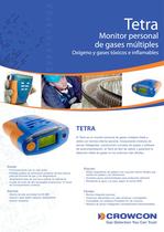 Tetra: Monitor personal de gases múltiples - 1