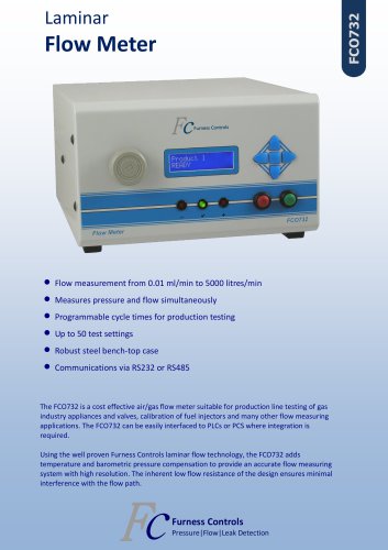 FCO732 - Laminar Flowmeter