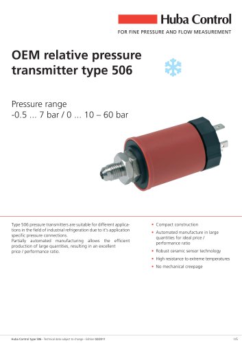 506 Pressure sensor