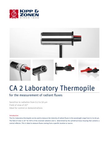 CA 2 Laboratory Thermopile