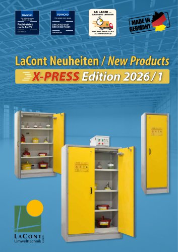 New products &ndash; XPRESS Edition 2026/1